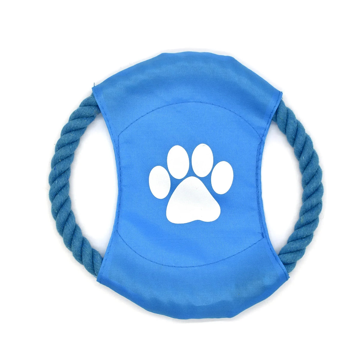 Durable Cotton Rope Dog Toy Outdoor Fetch Throwing Toy Bite Resistant Interactive Tug Chew for Dogs