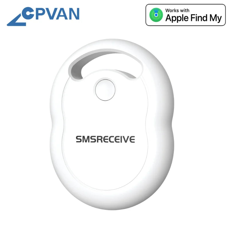 Mini Smart Tracker for iPhone/Apple/iOS Devices, Work with Find My App, MFi certified, Battery Replacable