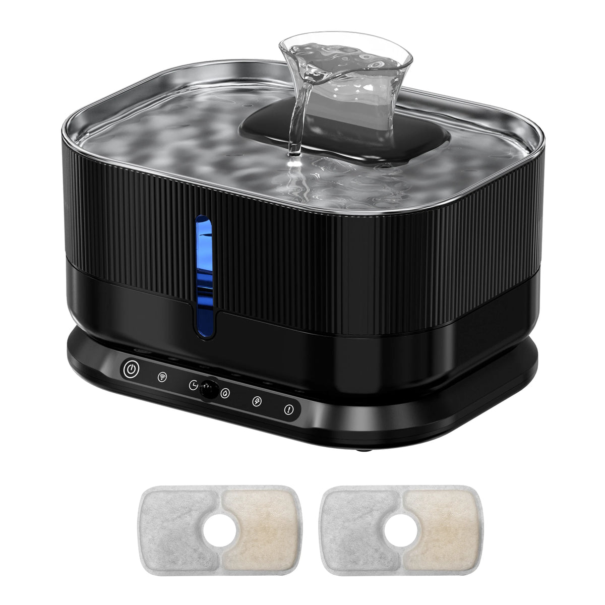 Cordless Rechargeable Automatic Cat Water Fountain Pet Dispenser