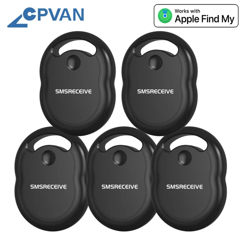 Mini Smart Tracker for iPhone/Apple/iOS Devices, Work with Find My App, MFi certified, Battery Replacable