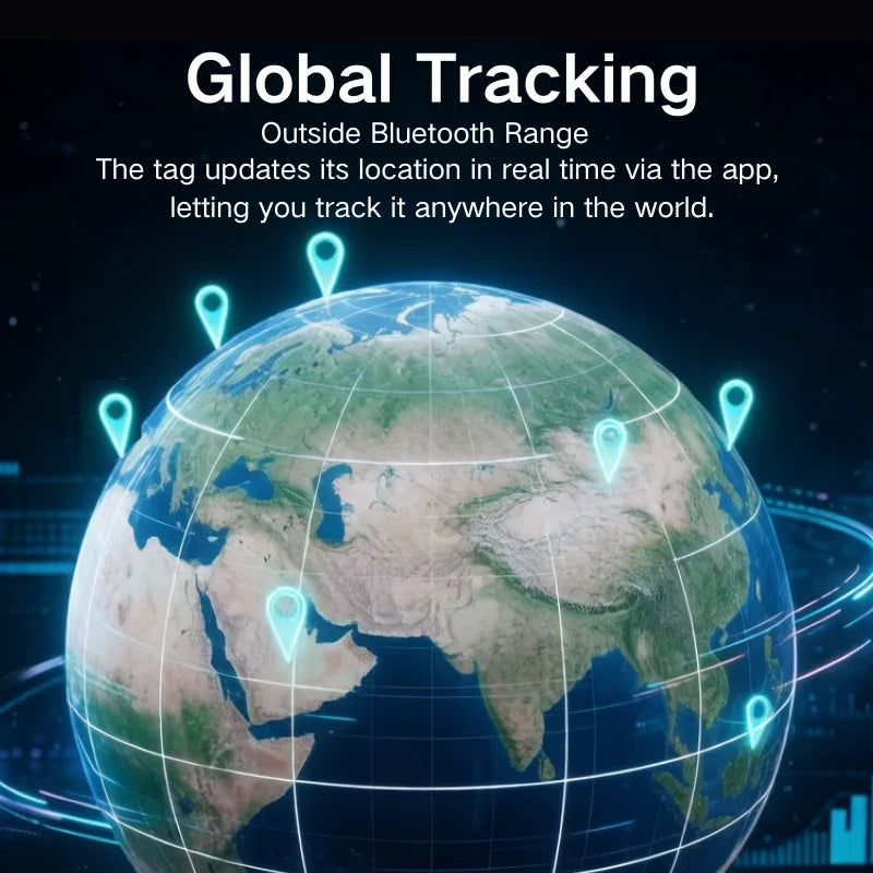 Mini Smart Tracker for iPhone/Apple/iOS Devices, Work with Find My App, MFi certified, Battery Replacable