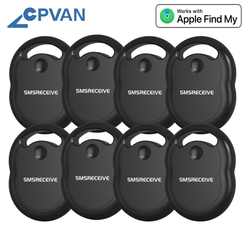 Mini Smart Tracker for iPhone/Apple/iOS Devices, Work with Find My App, MFi certified, Battery Replacable