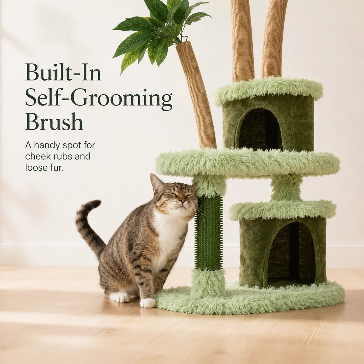 Mango Tree Cat Tree - Cozy Perch, Fun Platform & Scratching Post for Cats