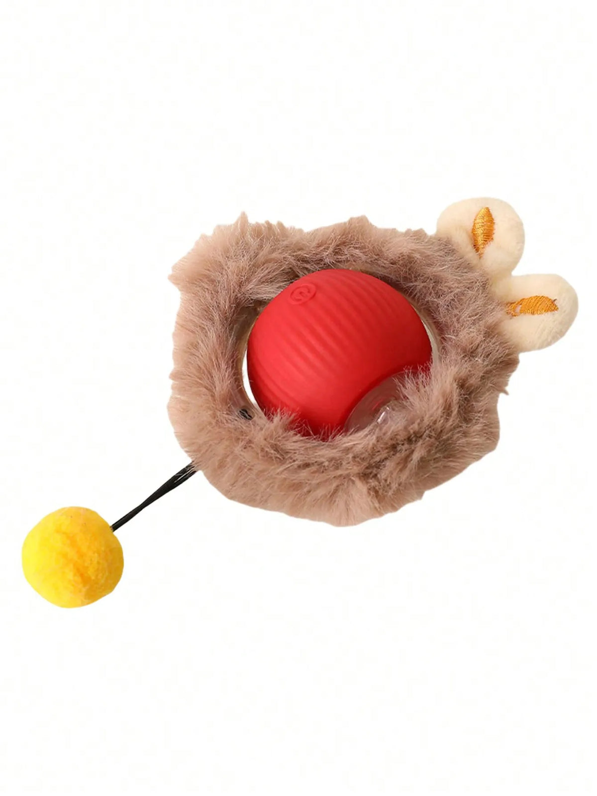 Electric Rechargeable Cat Ball Toy With Automatic Chasing Lights