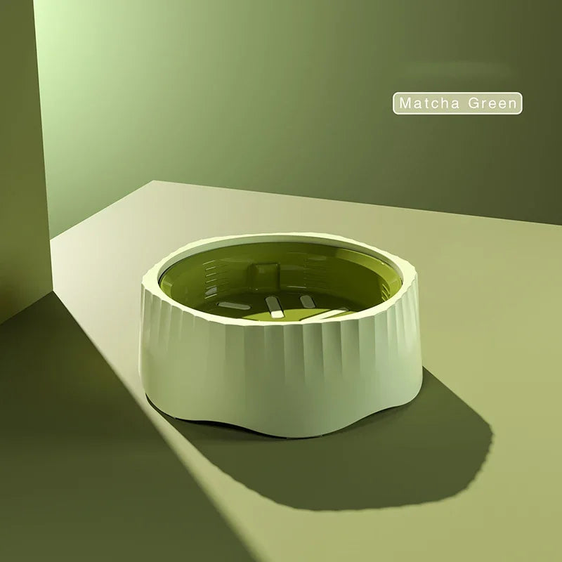 2 in 1 Rotatable Slow Feeder Dog Bowl 60° Switchable Pet Feeding Bowl Anti-Choke Anti-Vomit PP Food Bowl for Cats and Dogs