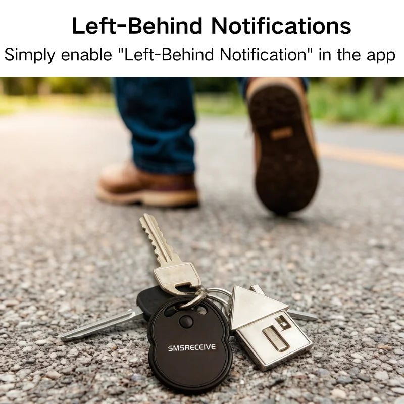 Mini Smart Tracker for iPhone/Apple/iOS Devices, Work with Find My App, MFi certified, Battery Replacable