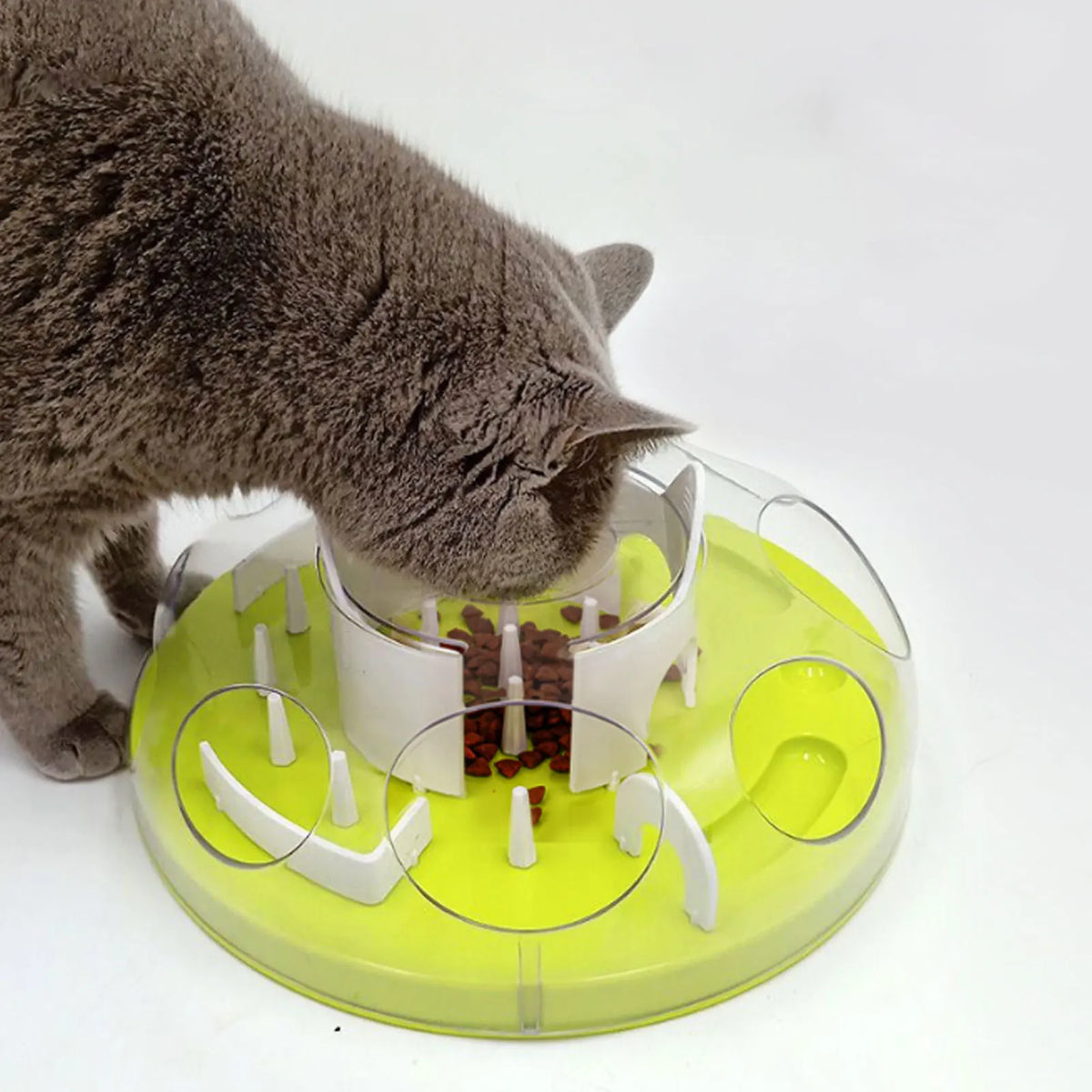 3Pcs Cat Puzzle Feeder Toy Interactive Cat Puzzle Feeder Funny Cat Puzzle Food Dispenser Enrichment for Pets Play and Exercise