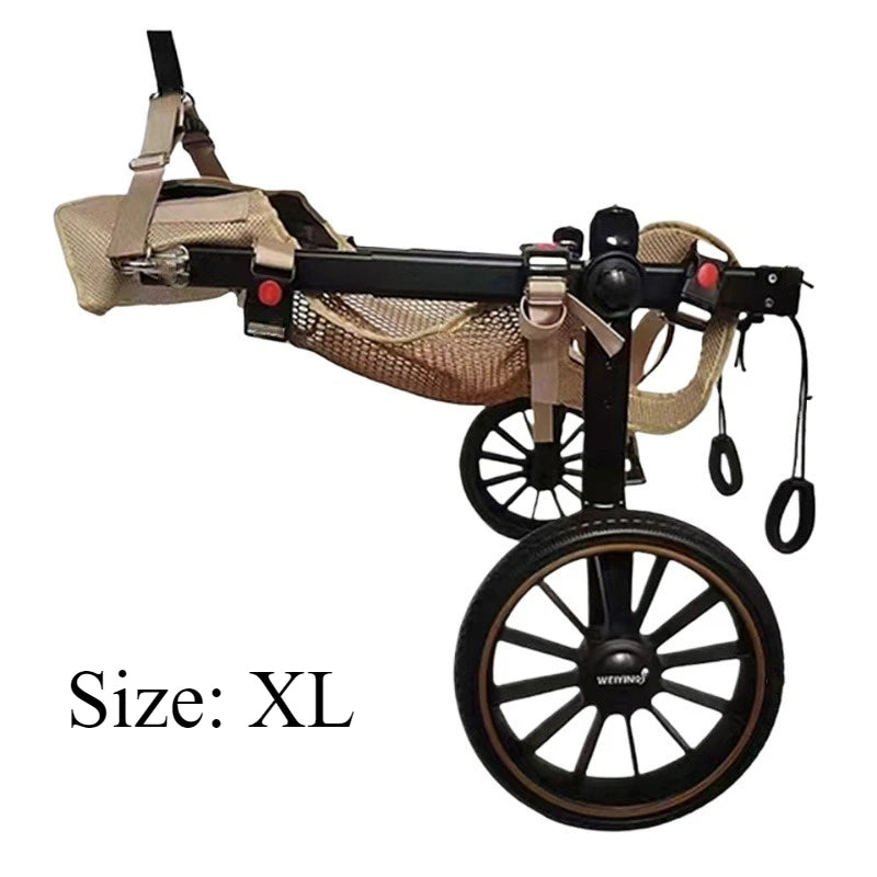 Adjustable Dog Wheelchair For Back Legs Support And Therapy