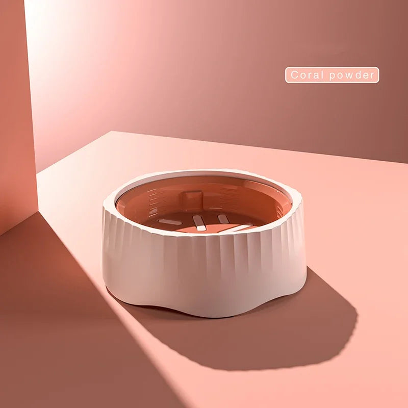 2 in 1 Rotatable Slow Feeder Dog Bowl 60° Switchable Pet Feeding Bowl Anti-Choke Anti-Vomit PP Food Bowl for Cats and Dogs