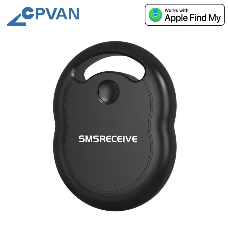 Mini Smart Tracker for iPhone/Apple/iOS Devices, Work with Find My App, MFi certified, Battery Replacable