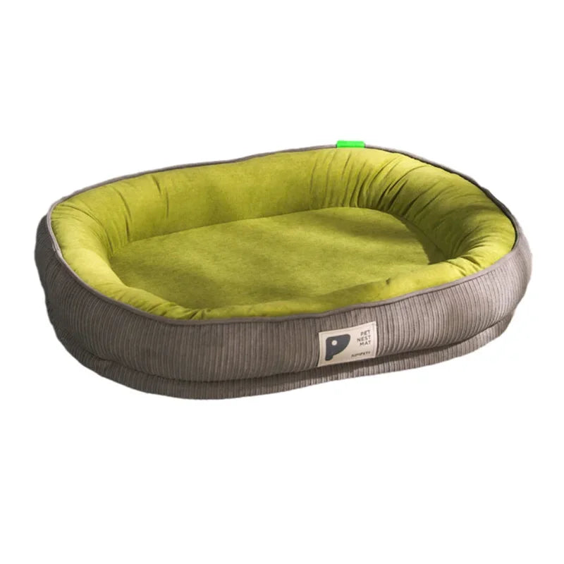 Orthopedic Memory Foam Plush Pet Bed For Dogs And Cats