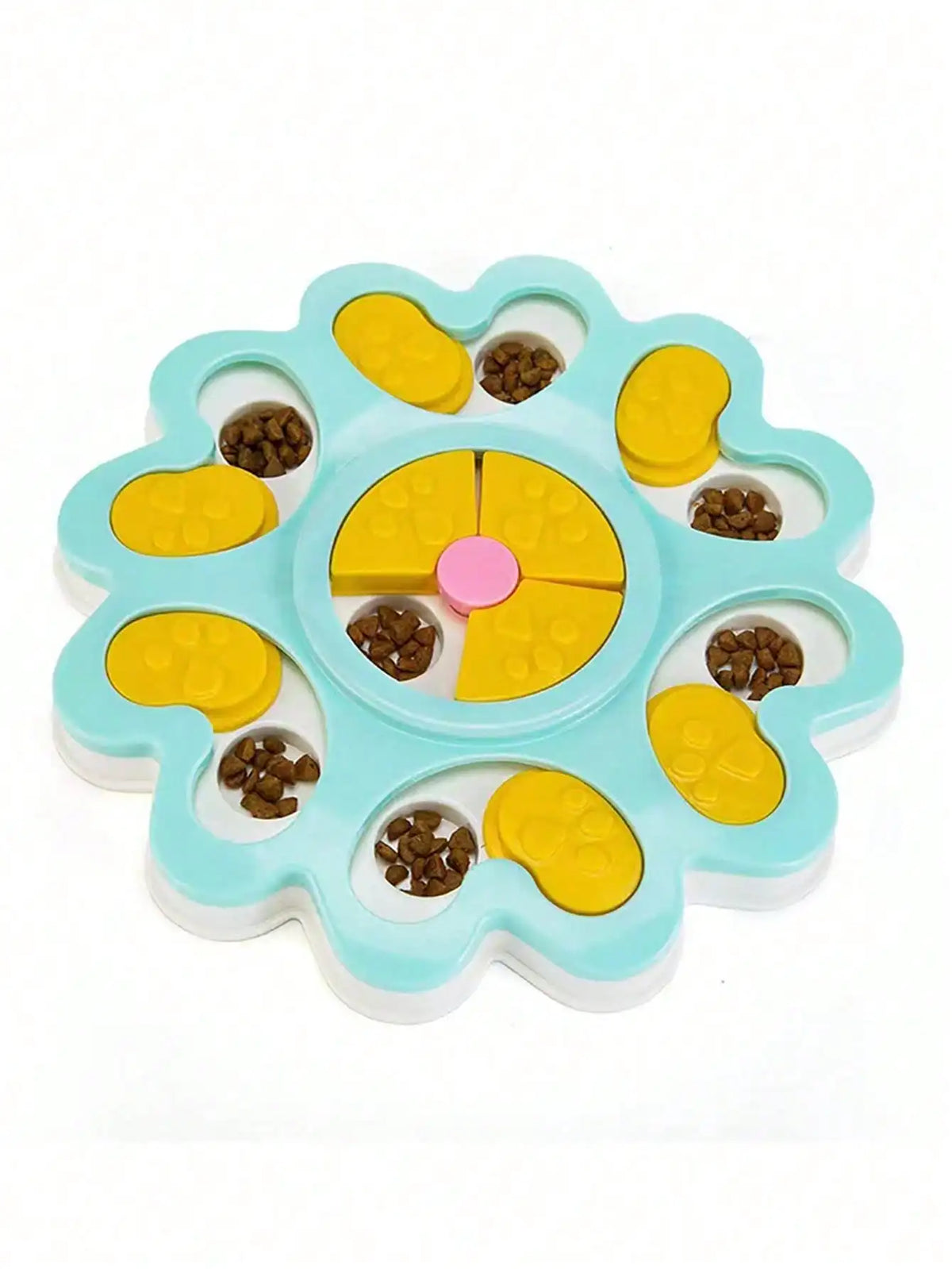 Interactive Dog Puzzle Slow Feeder Treat Dispenser Toy