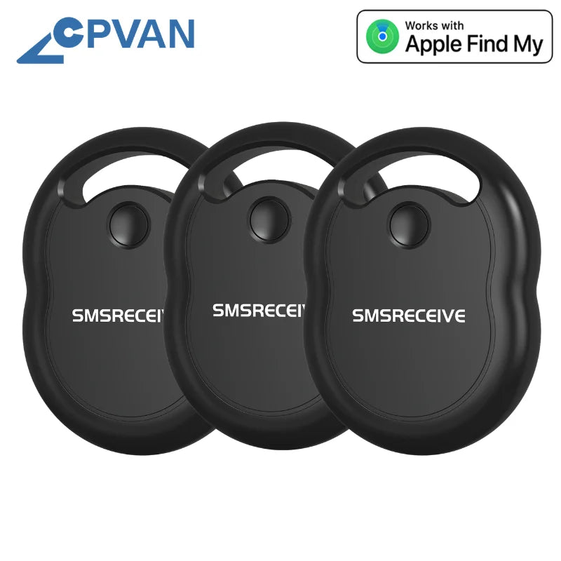 Mini Smart Tracker for iPhone/Apple/iOS Devices, Work with Find My App, MFi certified, Battery Replacable