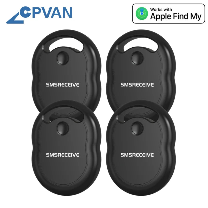 Mini Smart Tracker for iPhone/Apple/iOS Devices, Work with Find My App, MFi certified, Battery Replacable