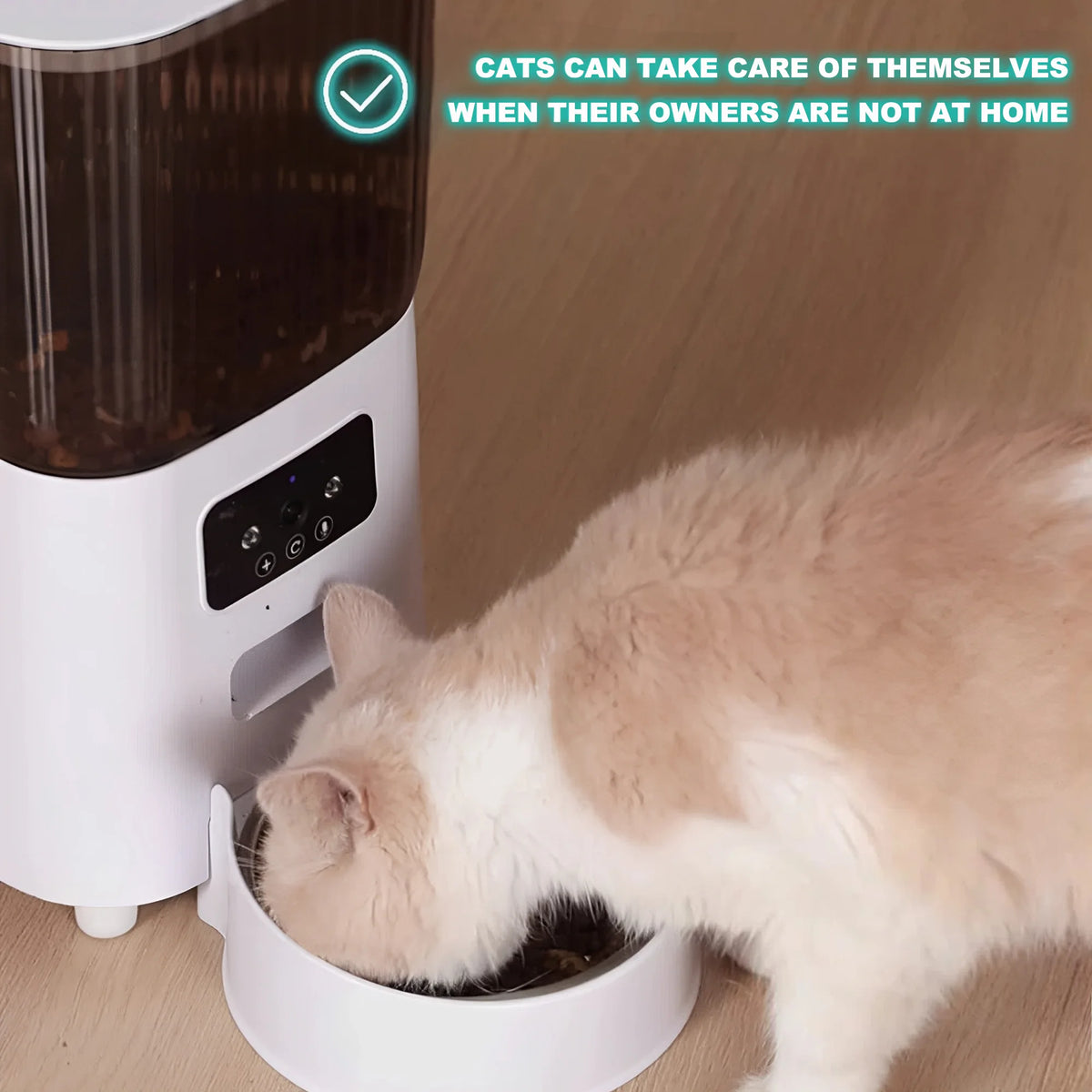 Automatic Smart Pet Feeder With App Control And Timer