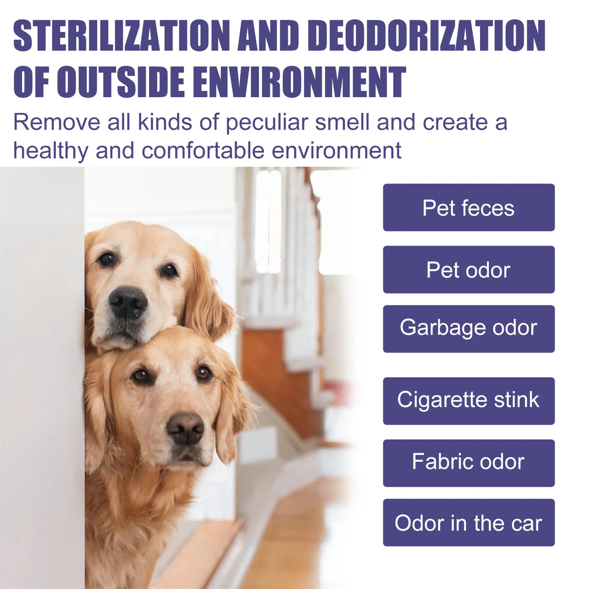 Yegbong Pet Deodorant Spray Non Irritating Moisturizing Skin Care