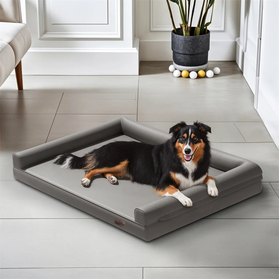 BingoPaw Dog Sofa Bed With Removable Microfiber Cover