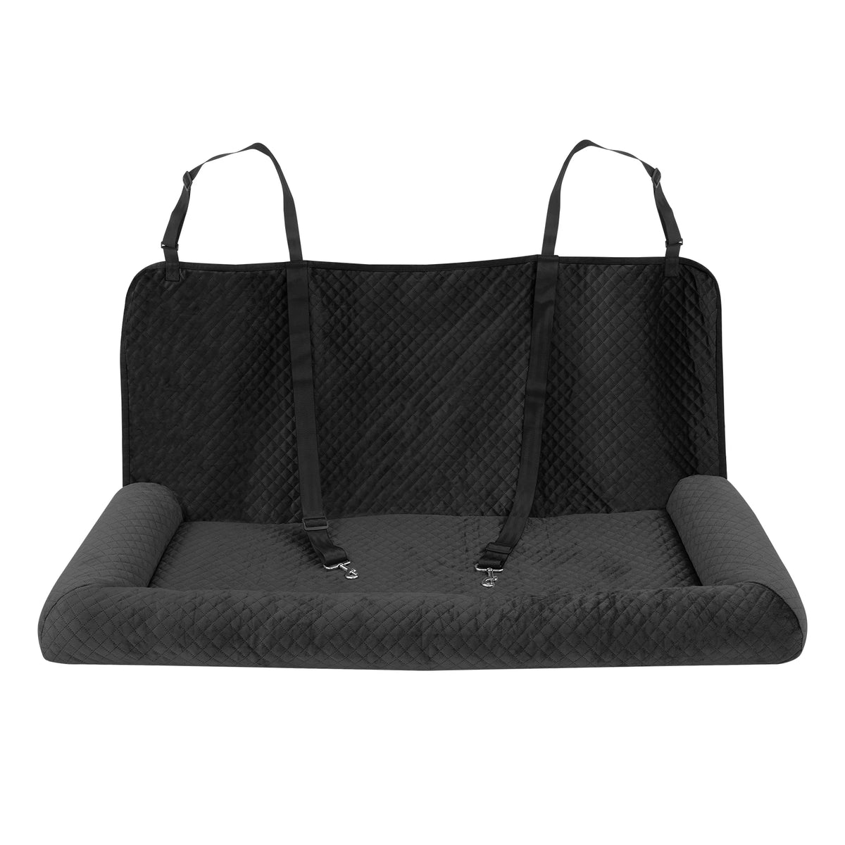 Dog Car Seat, Large Dog Car Bed, Dog Mattresses, Pet Seat with a High-resilience Base That Retains Its Shape and Res for Small, Medium, and Large Dogs