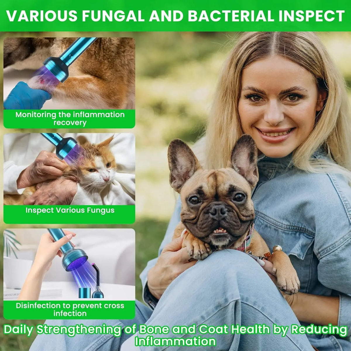 Infrared Red Laser Therapy Device For Pet Joint And Skin Care