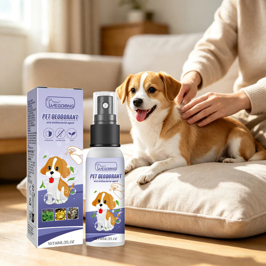 Yegbong Pet Deodorant Spray Non Irritating Moisturizing Skin Care