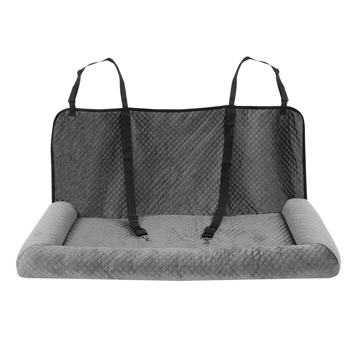 Dog Car Seat, Large Dog Car Bed, Dog Mattresses, Pet Seat with a High-resilience Base That Retains Its Shape and Res for Small, Medium, and Large Dogs