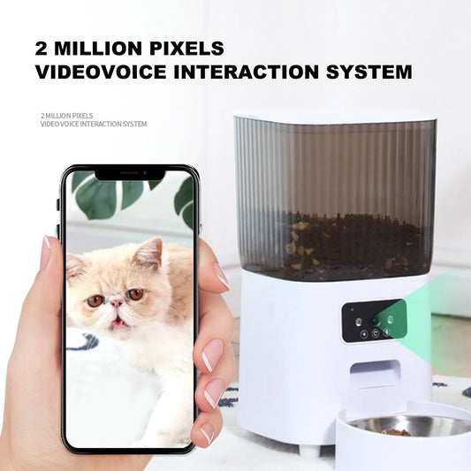 Automatic Smart Pet Feeder With App Control And Timer