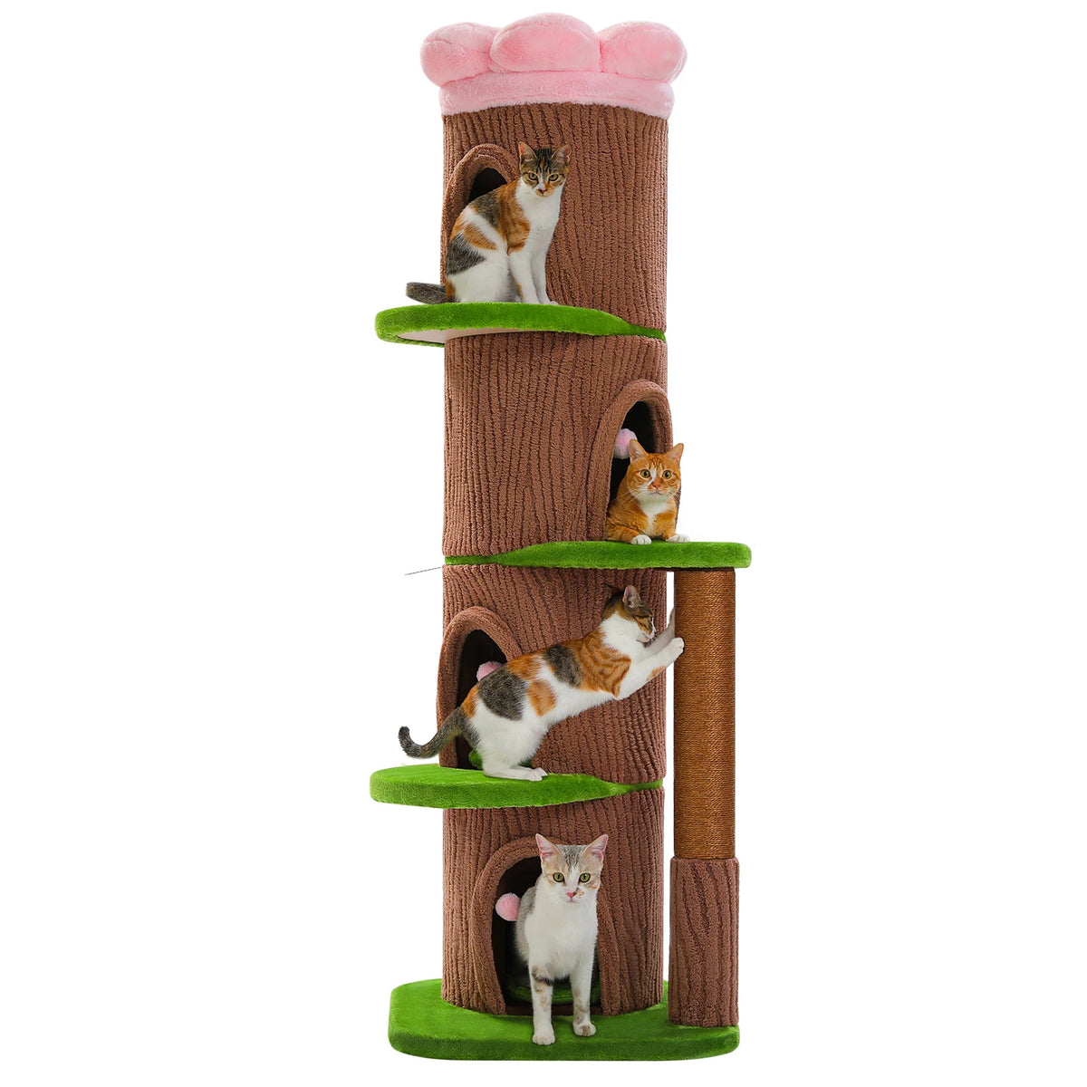 P Cat Tree Tower With Condos Scratching Posts And Beds