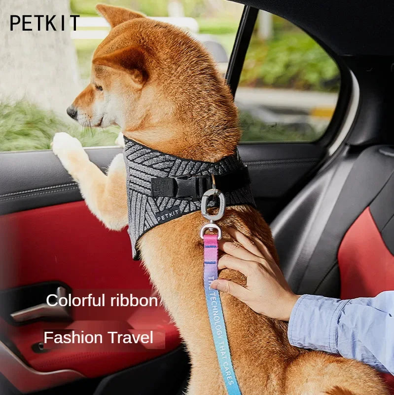 Petkit Breakaway Nylon Dog Car Seatbelt Safety Harness