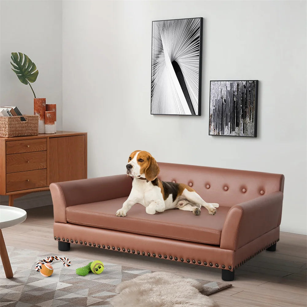 Borwart Heavy Duty Raised Pet Sofa With Removable Cover