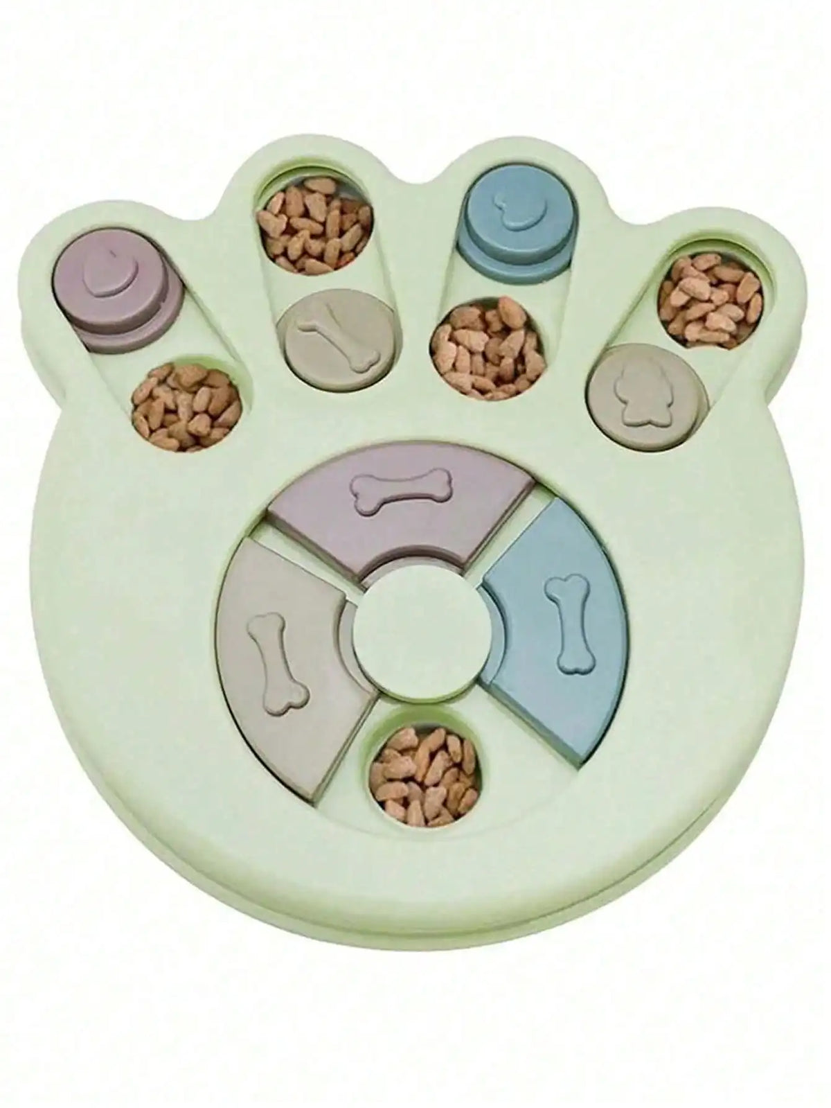 Interactive Dog Puzzle Slow Feeder Treat Dispenser Toy