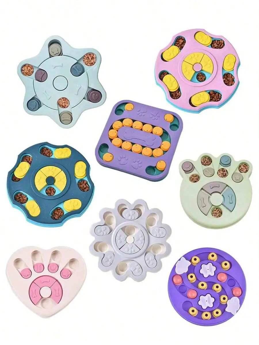 Dog And Cat Puzzle Feeder Toy for Interactive Slow Feeding