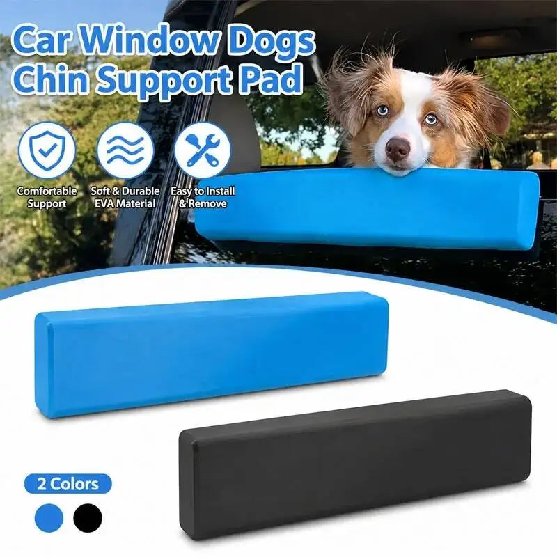Support Pad Soft EVA Dogs Car Window Edge Holder Portable Pets Travel Accessories Chin Protect Tool