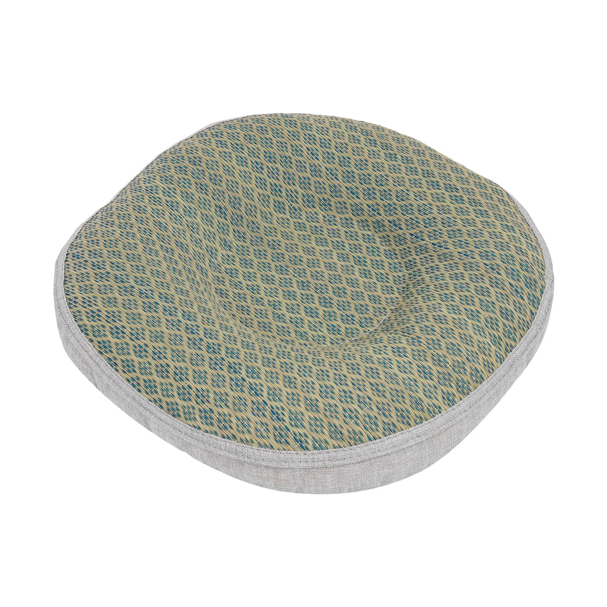 Double Sided Rush Grass Pet Bed Breathable Scratch Resistant Cushion