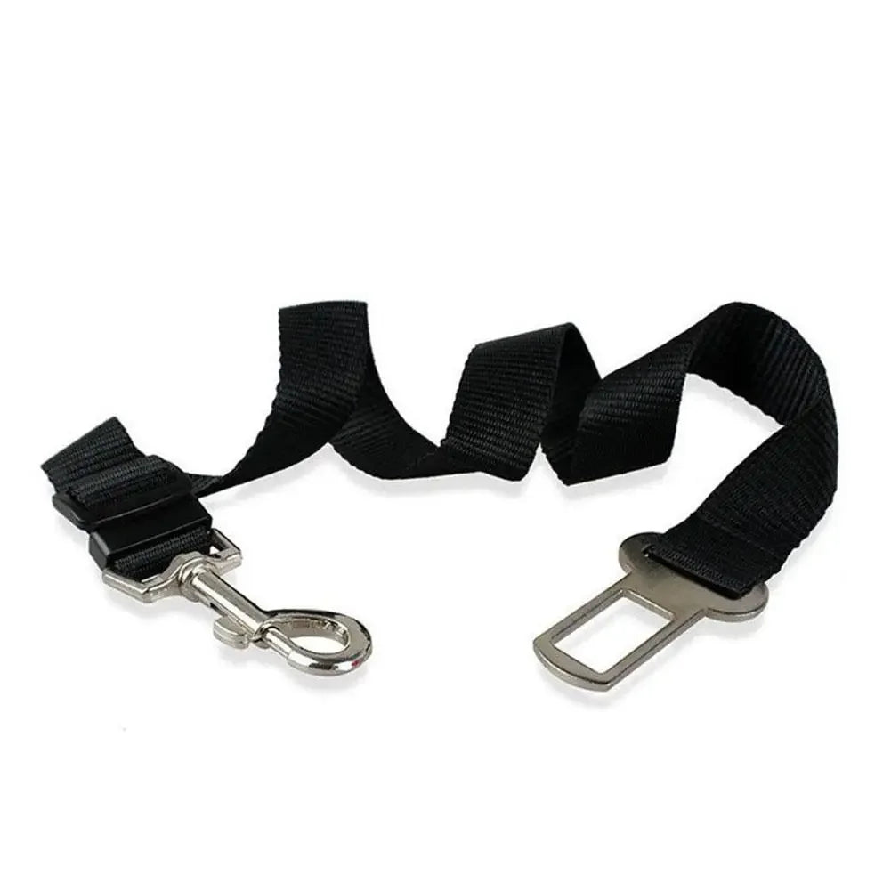 Adjustable Dog Vehicle Seatbelt Harness With Breathable Mesh Design
