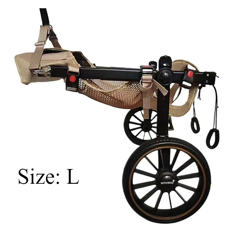 Adjustable Dog Wheelchair For Back Legs Support And Therapy