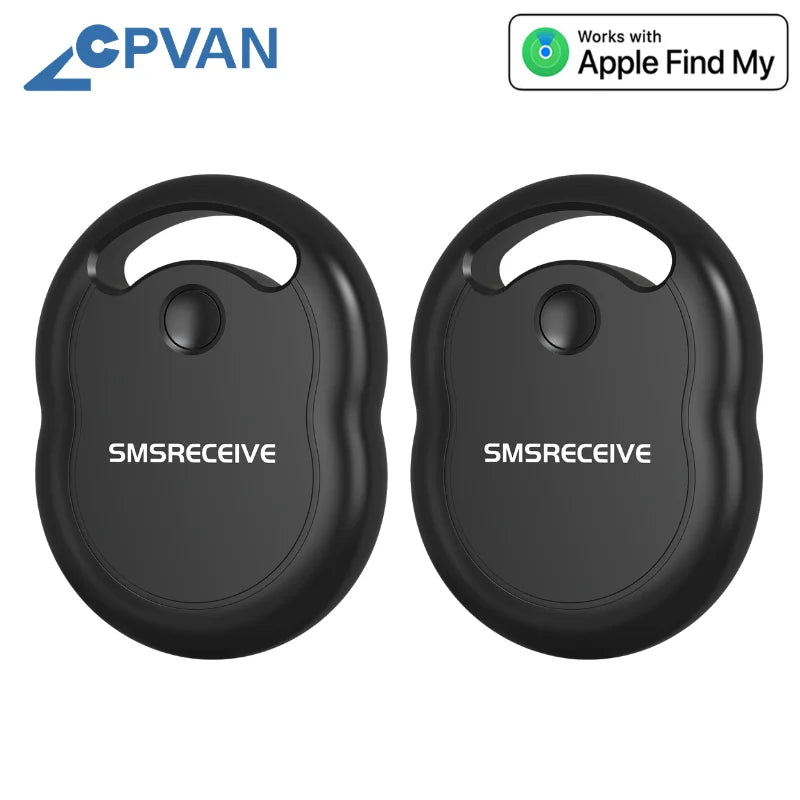 Mini Smart Tracker for iPhone/Apple/iOS Devices, Work with Find My App, MFi certified, Battery Replacable