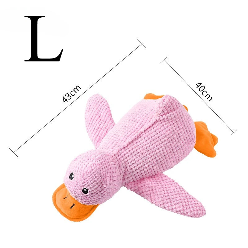 Plush Duck Dog Toy Bite Resistant Chew Toy For Dogs