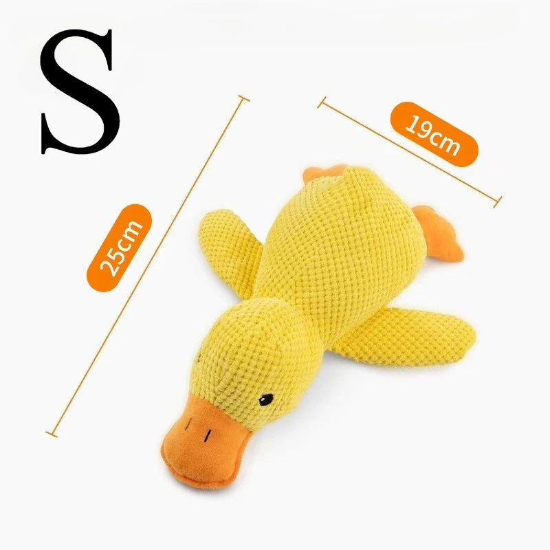 Plush Duck Dog Toy Bite Resistant Chew Toy For Dogs