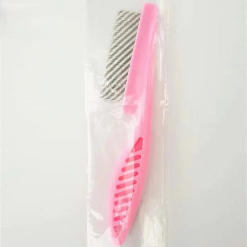 Stainless Steel Pet Grooming Comb Tool For Efficient Hair Shedding