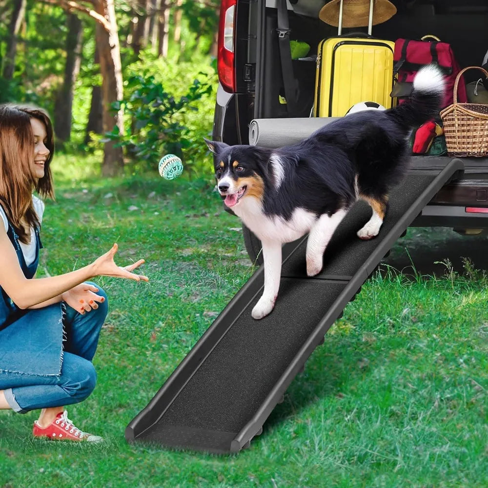 Foldable Pet Safety Ramp For Large Dogs Cars And Suvs