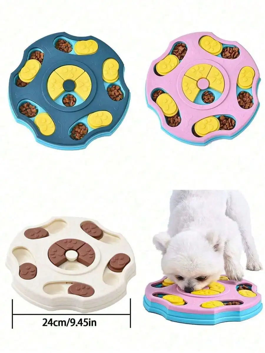 Dog And Cat Puzzle Feeder Toy for Interactive Slow Feeding