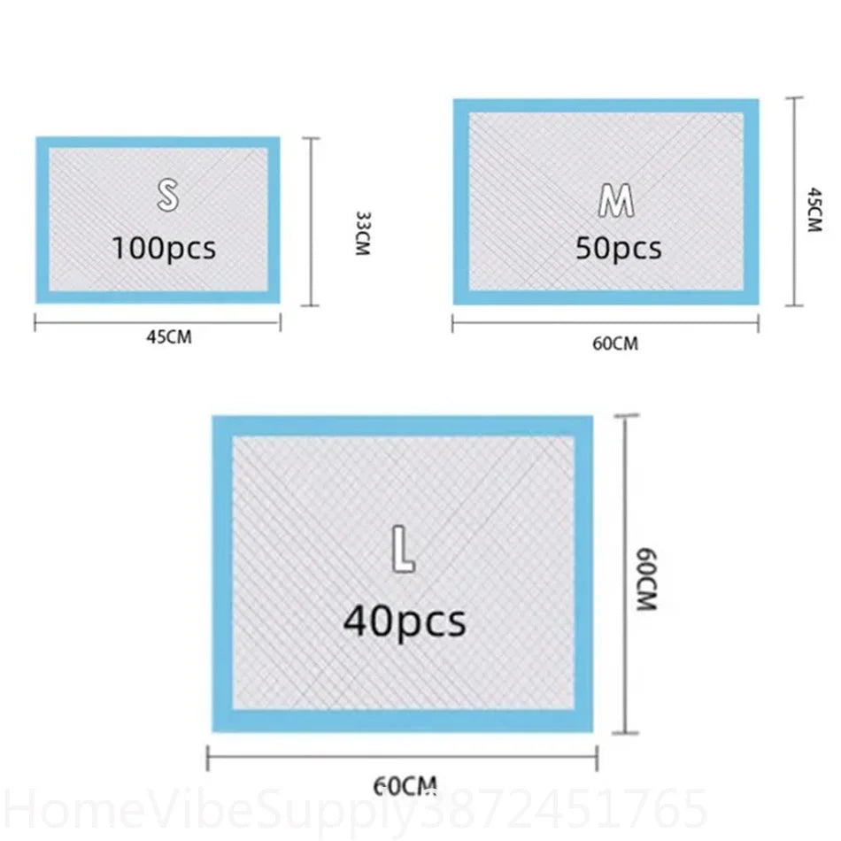 Disposable Puppy Pee Pads Super Absorbent Dog Training Pads