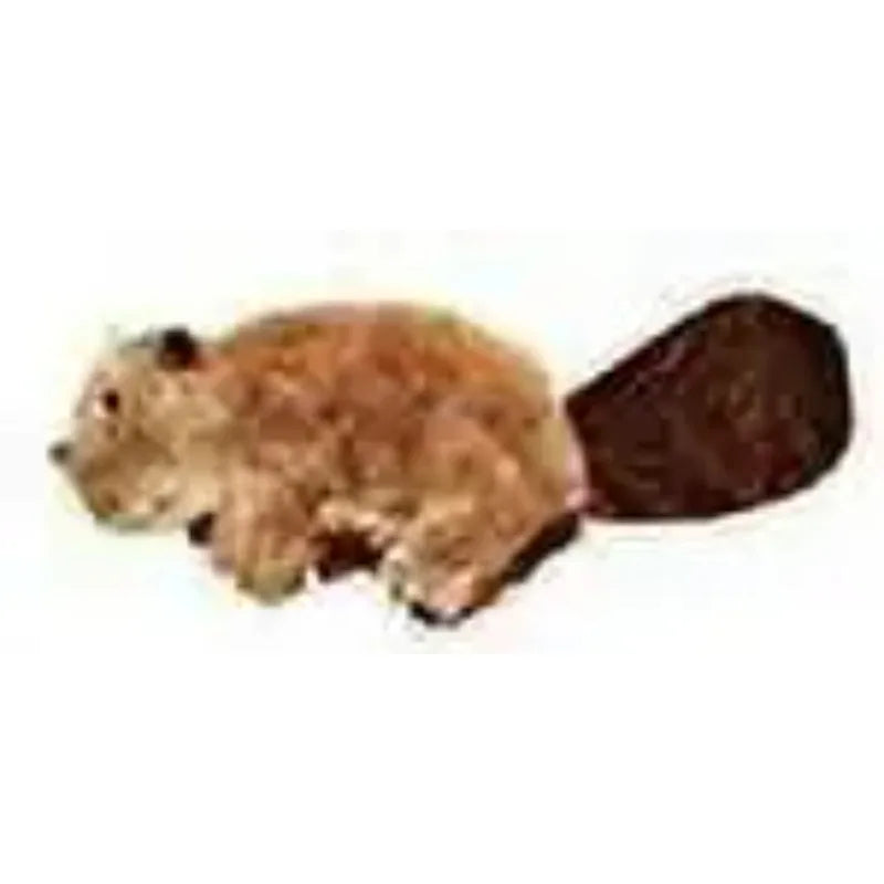 Squeaky Beaver Plush Dog Toy for Interactive Play and Chewing