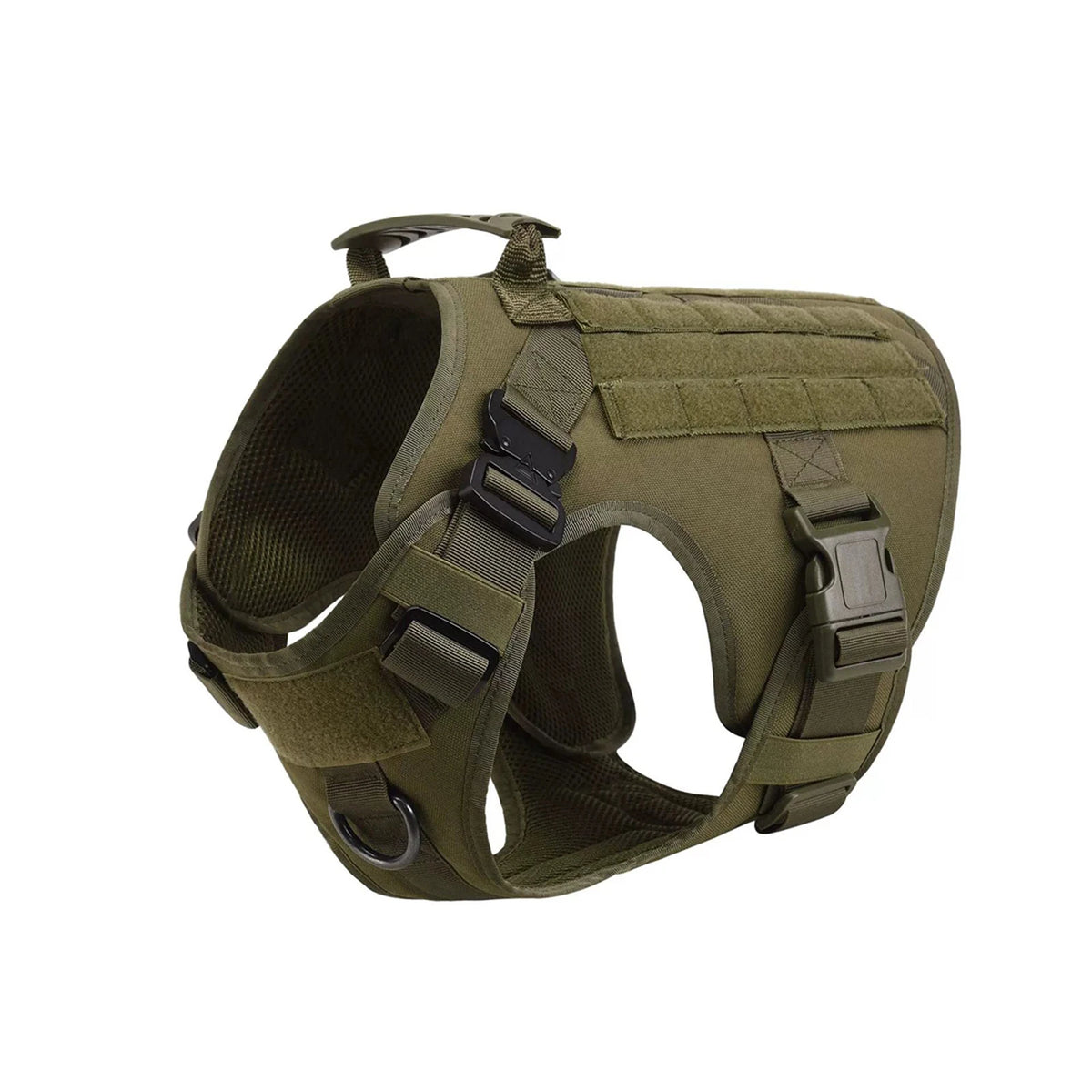 Petravel Tactical Dog Harness With Padded Quick Release Buckles