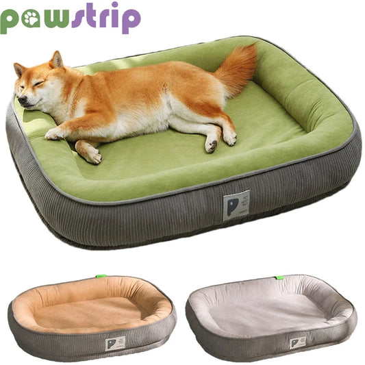 Orthopedic Memory Foam Plush Pet Bed For Dogs And Cats