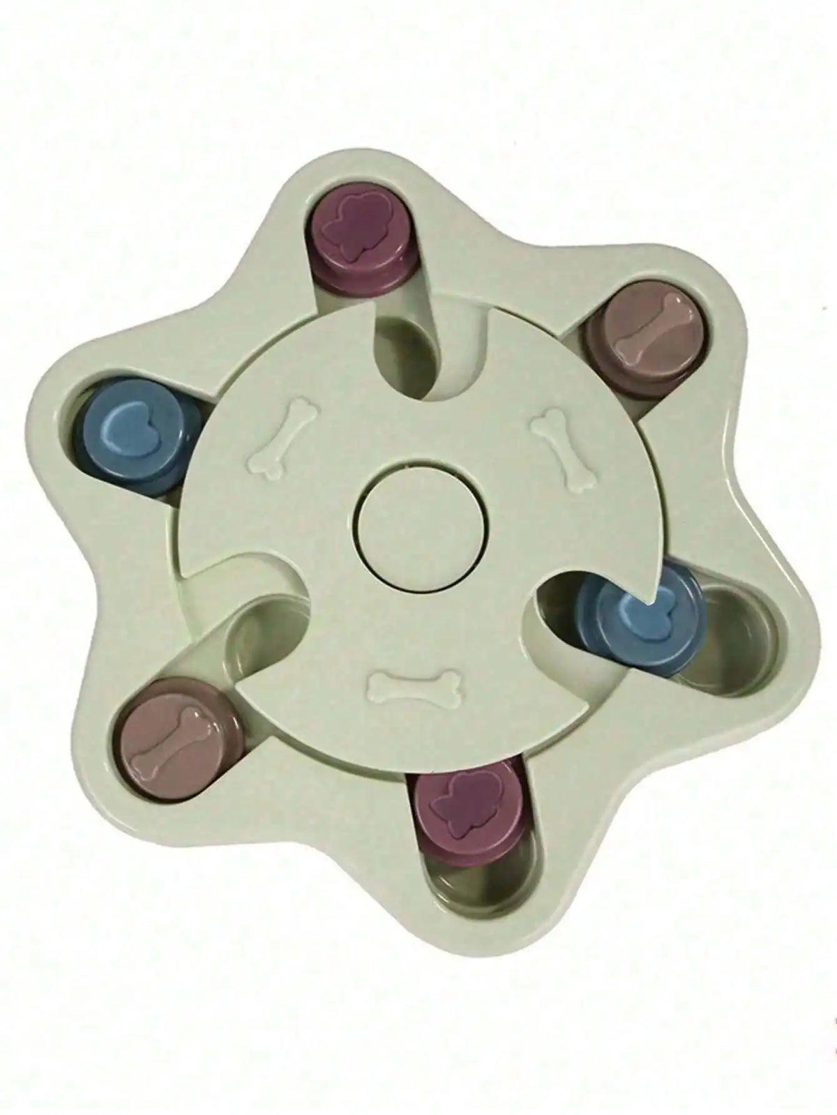 Interactive Dog Puzzle Slow Feeder Treat Dispenser Toy
