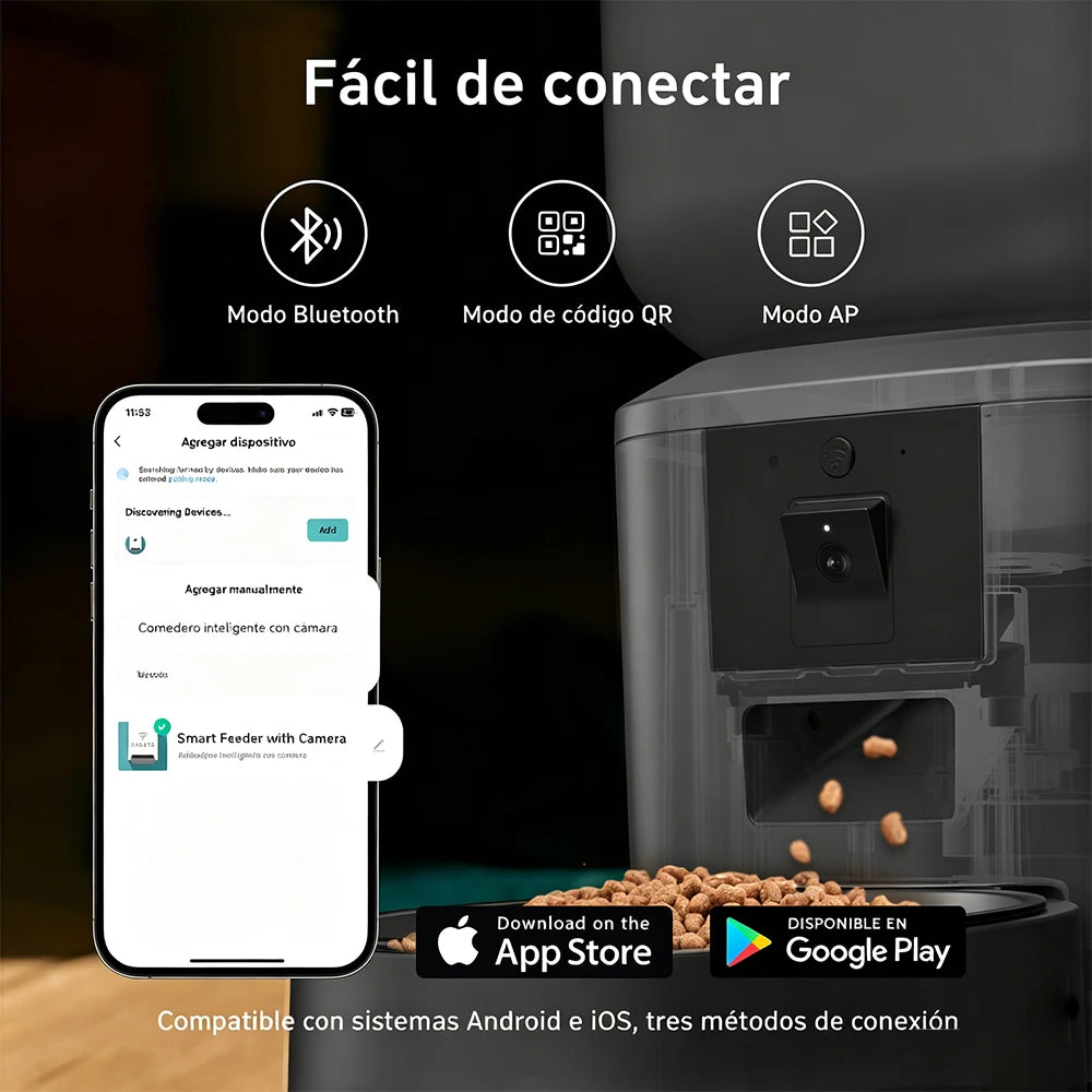 Nityers Smart Automatic Cat Feeder With Camera And Night Vision