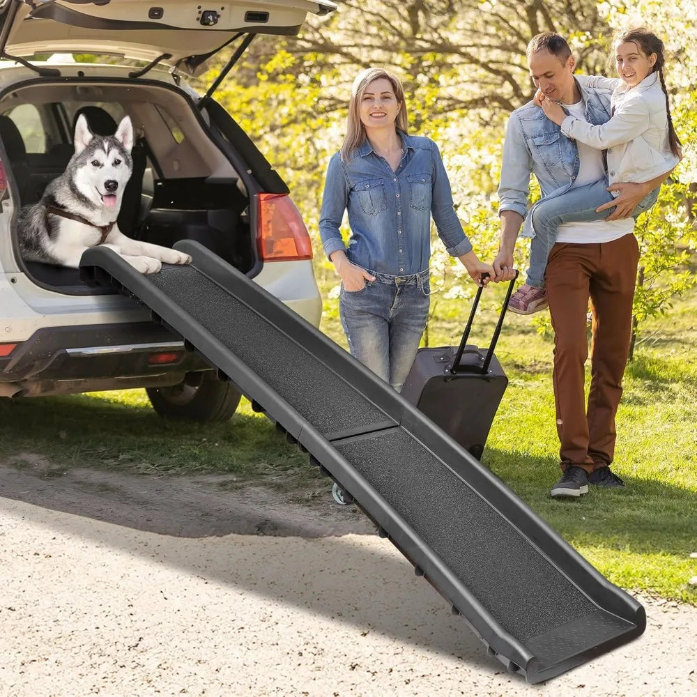 Foldable Pet Safety Ramp For Large Dogs Cars And Suvs