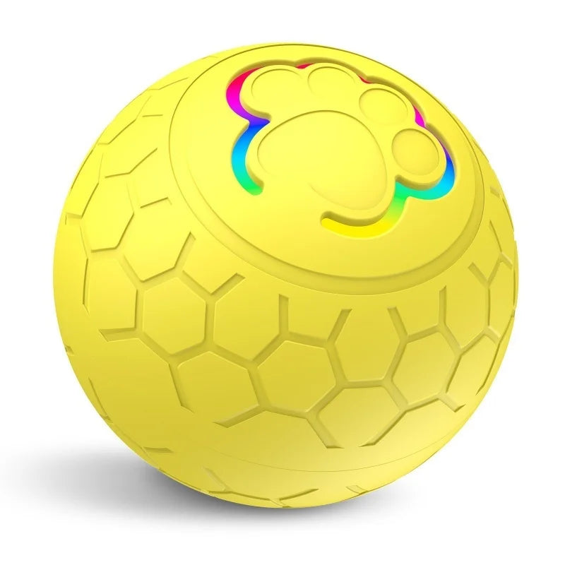 Automatic Interactive Dog Toy Ball With USB Rolling And Bouncing