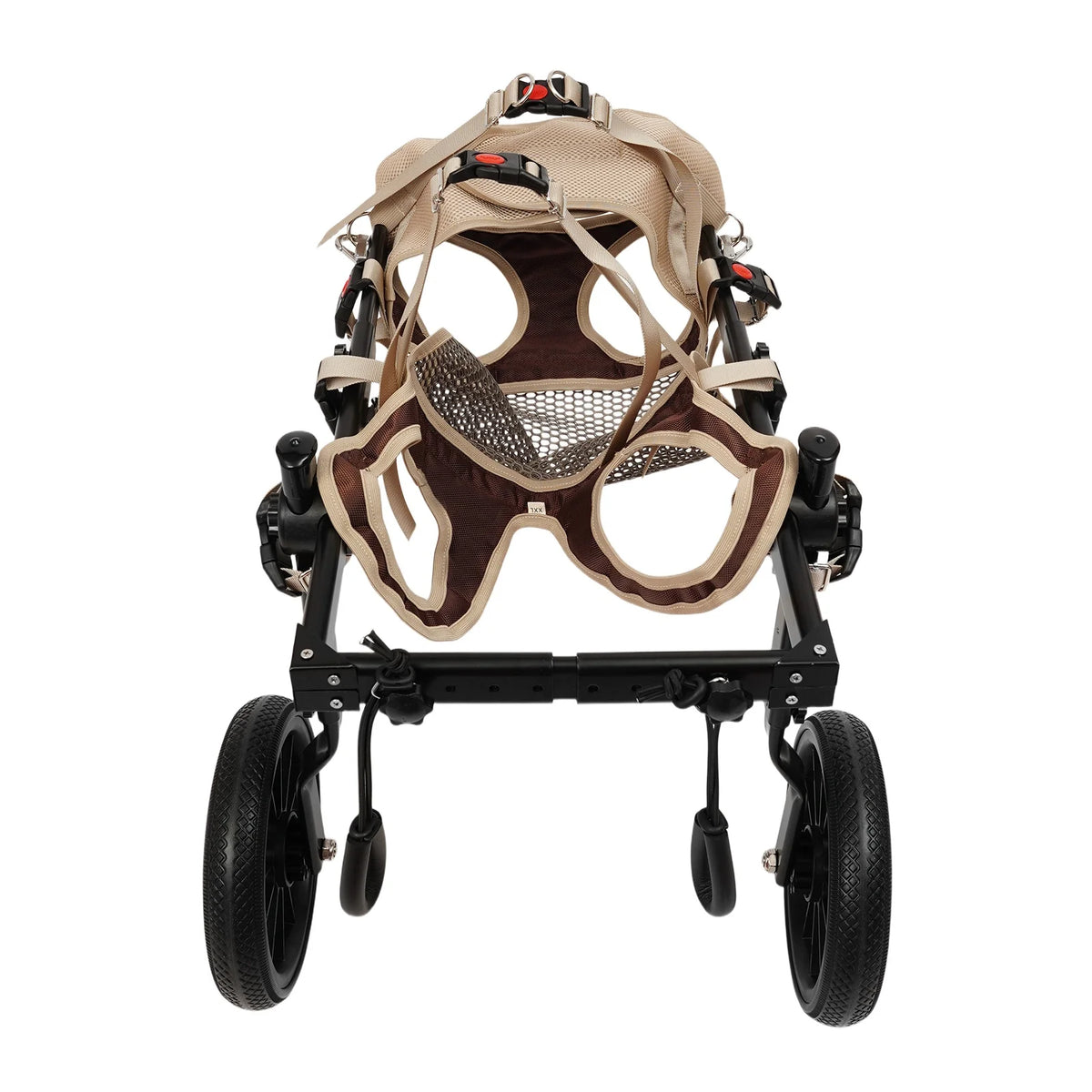 Cncest 2 Wheel Dog Wheelchair Back Pet Rehabilitation Walking Aid